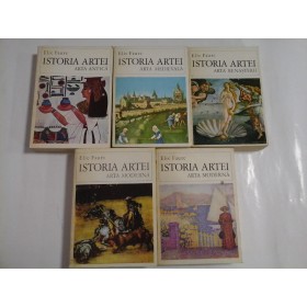 ISTORIA  ARTEI  5 volume  -  ELIE  FAURE  - 